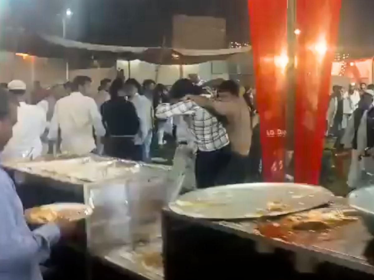 wedding in Uttar Pradesh’s Bijnor turned chaotic after a dispute over chicken