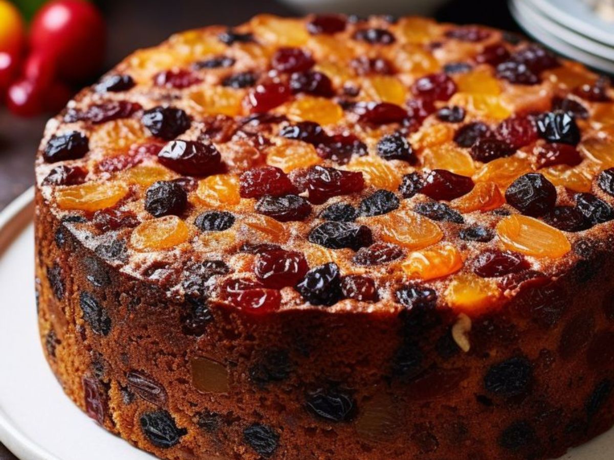 Classic Christmas Fruit Cake