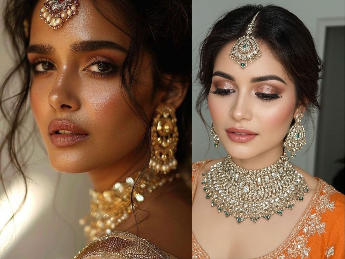 Soft Glam Christmas Look