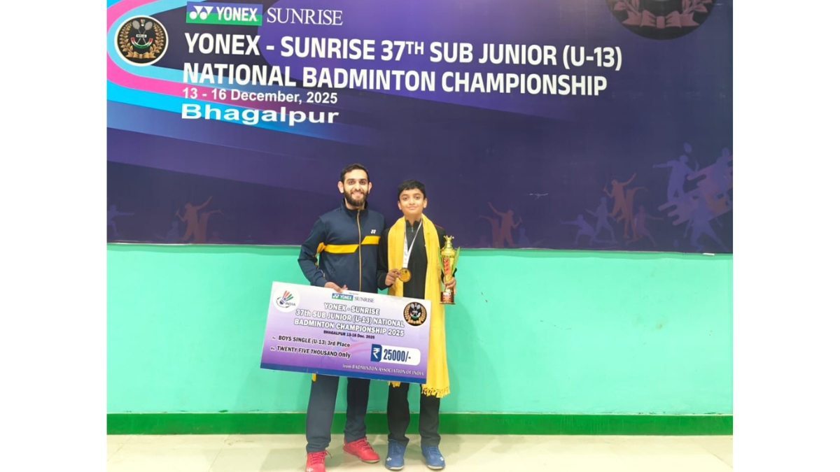 surat-boy-vivaan-shah-wins-bronze-at-national-badminton-championship Surat Boy Vivaan Shah Wins Bronze at National Badminton Championship