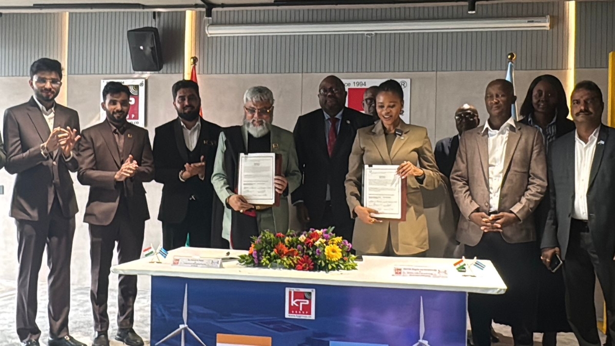 KP Group to invest INR 36,000 crore in the renewable energy sector in Botswana