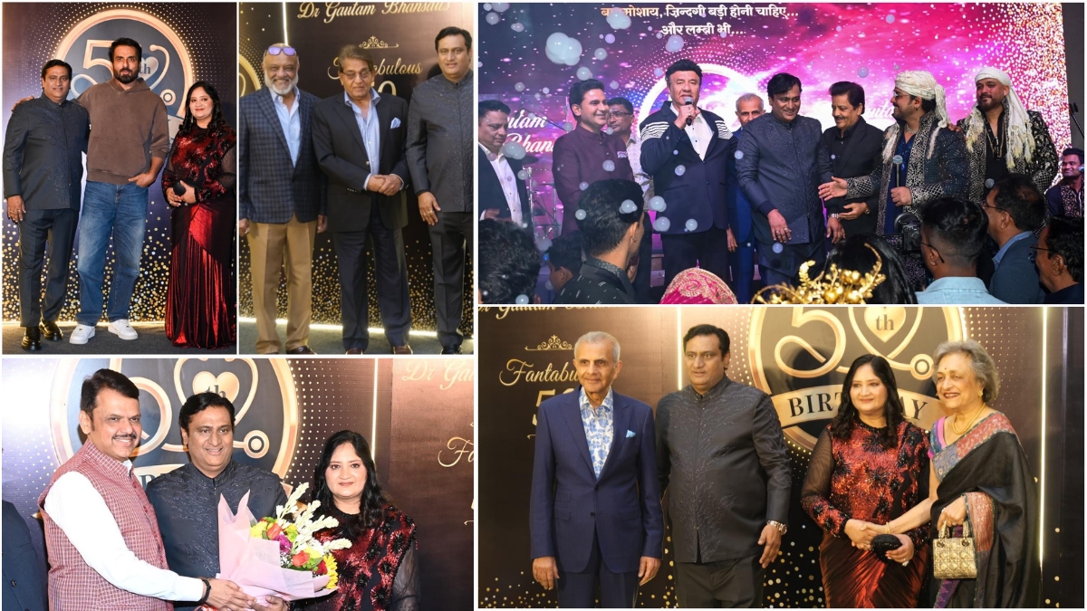 Dr. Gautam Bhansali Ushers in His 50th Year with an Elegant Star-Studded Celebration