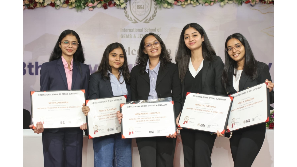 ISGJ Annual Convocation Celebrates New Talent Shaping India’s Gems & Jewellery Future