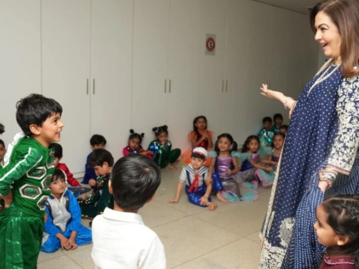 Nita Ambani At the Annual Day