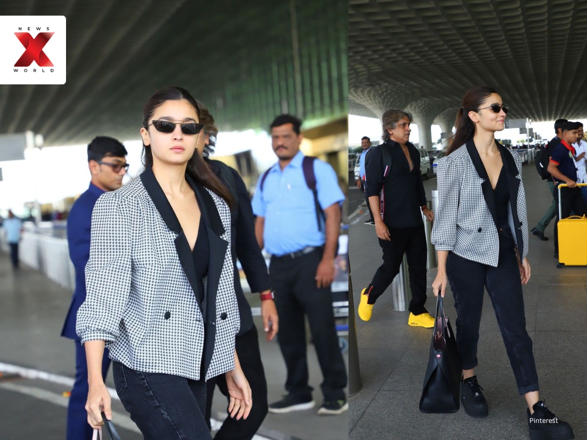 Alia Bhatt Airport Look