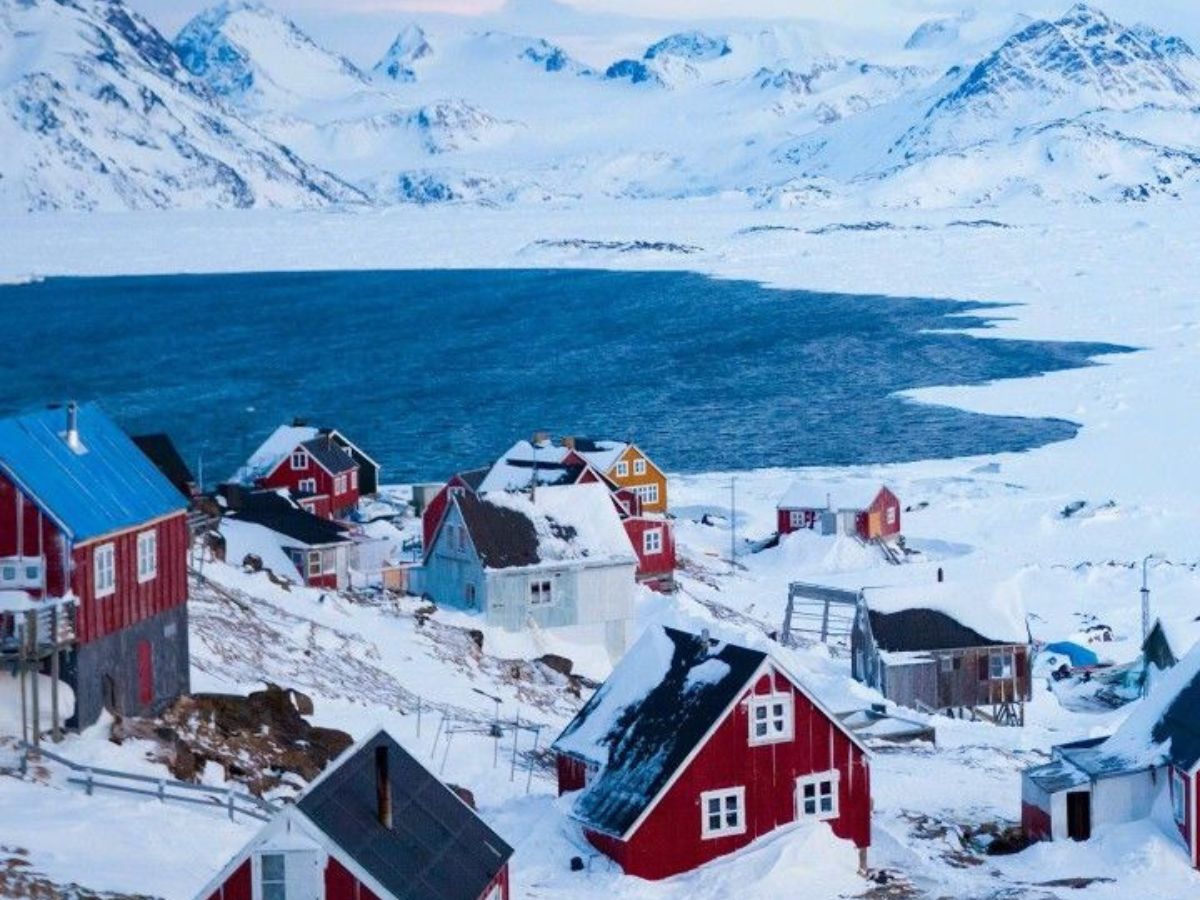 Greenland Is Covered in Ice