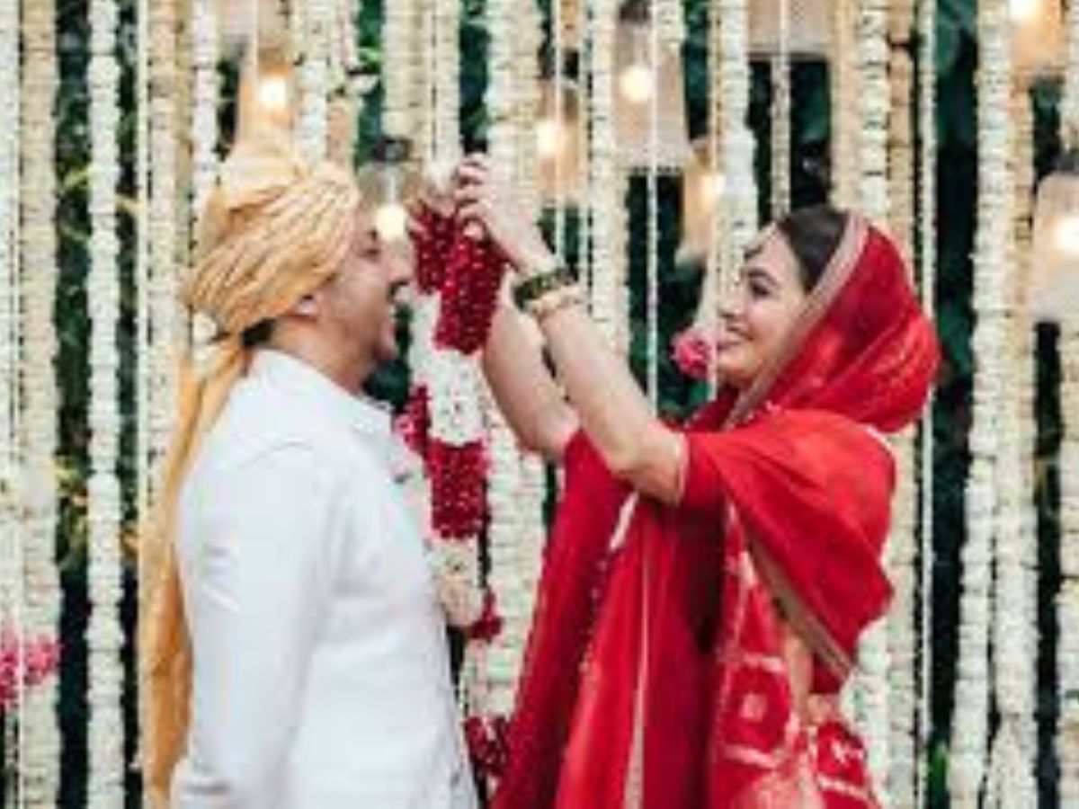 Dia Mirza and Vaibhav Rekhi