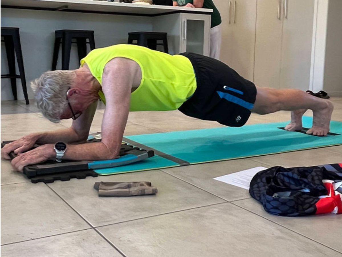 Oldest Male Plank