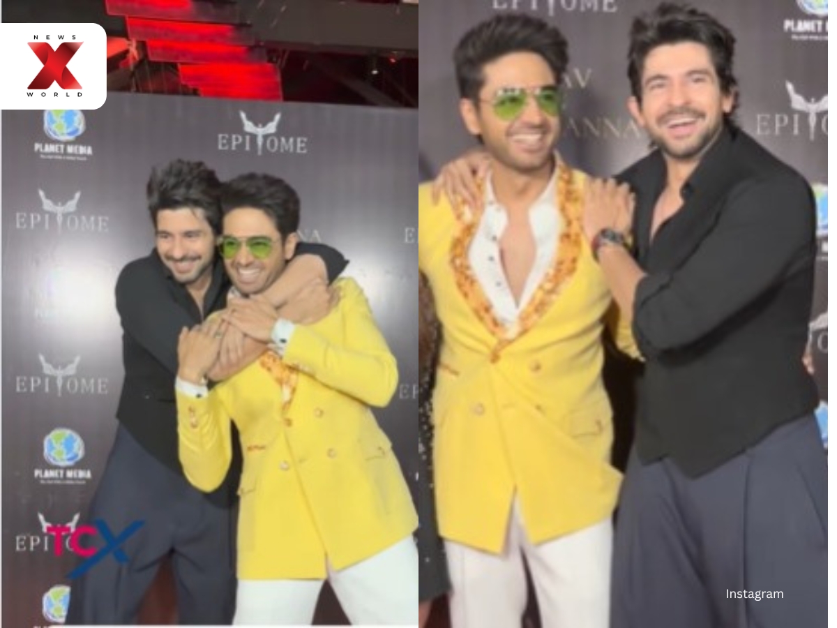 Gaurav Khanna With Hussain Kuwajerwala