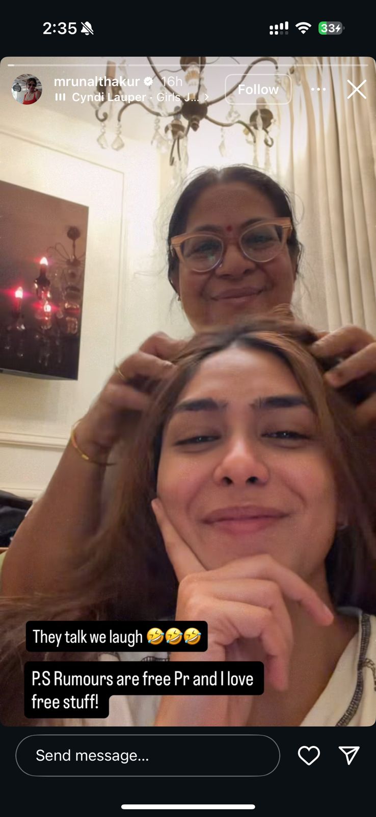 Mrunal Thakur Reacts to Dating Rumours With Shreyas Iyer and Dhanush – Here’s What She Said