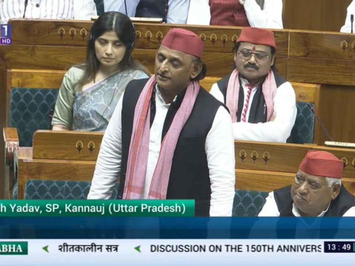 ‘Inko Dekh Lijiye, Our Victory Showed That…’: Akhilesh Yadav Refers To BJP’s Defeat In Ayodhya During Vande Mataram Debate In Lok Sabha