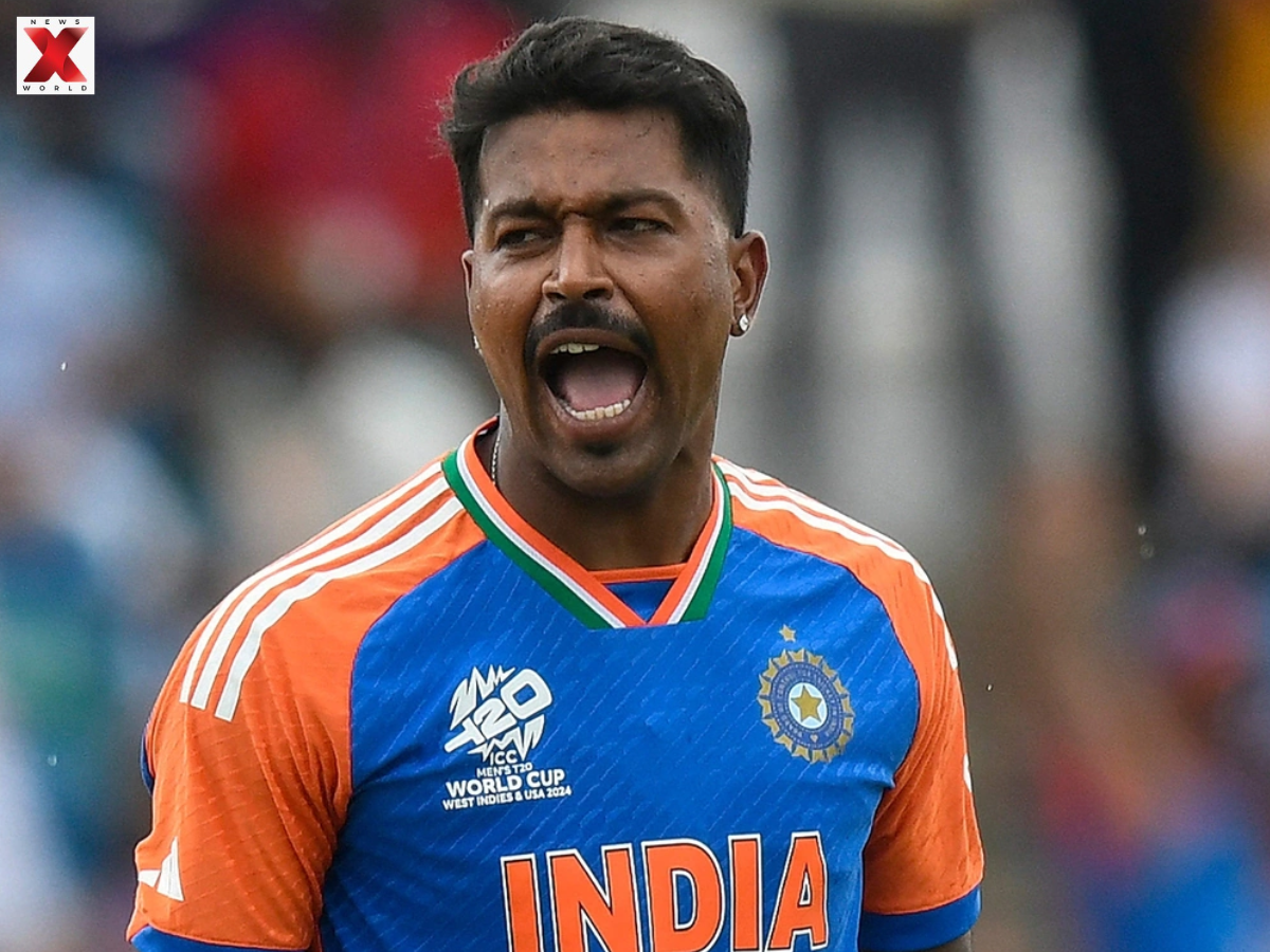 Hardik Pandya smashed his joint-fastest fifty for India in T20Is (PHOTO: X)