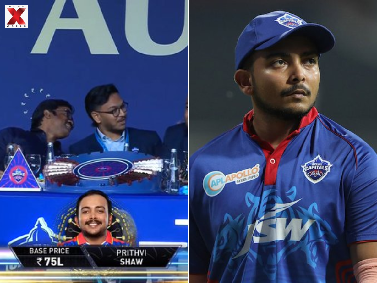 IPL 2026 auction: No takers for Prithvi Shaw (PHOTO: X)