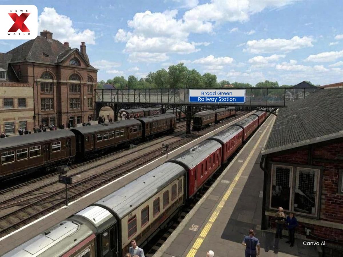 Broad Green Railway Station