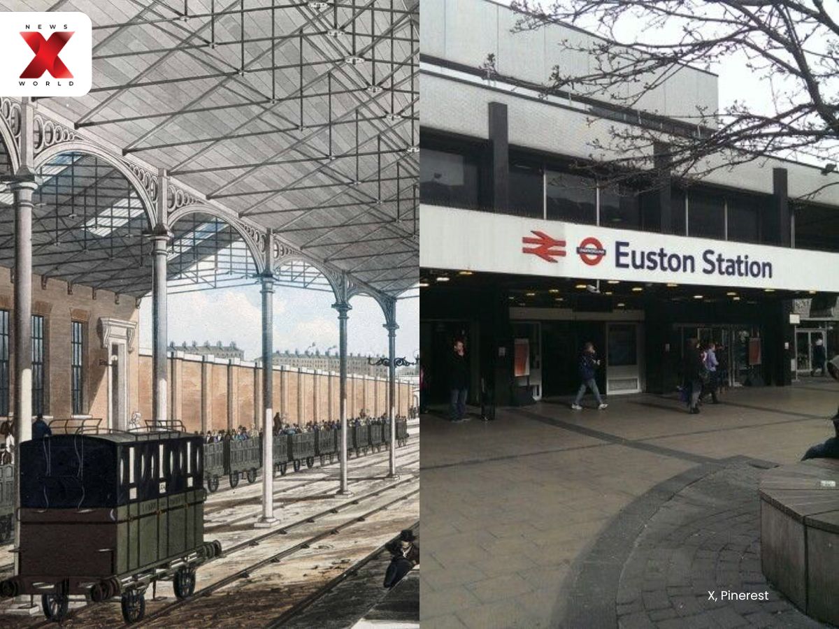 Euston Railway Station, 1837