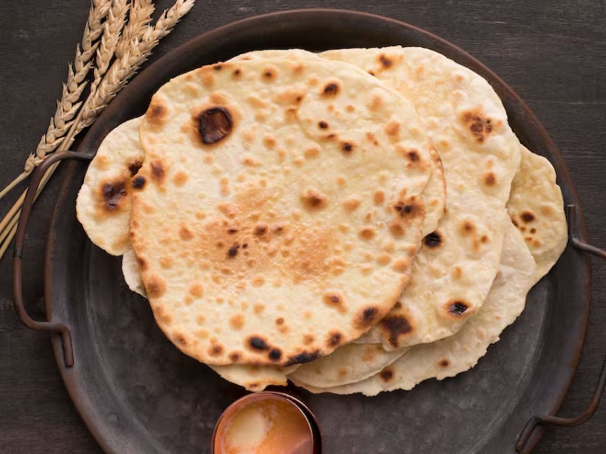 Cook the Roti on a Hot Tawa