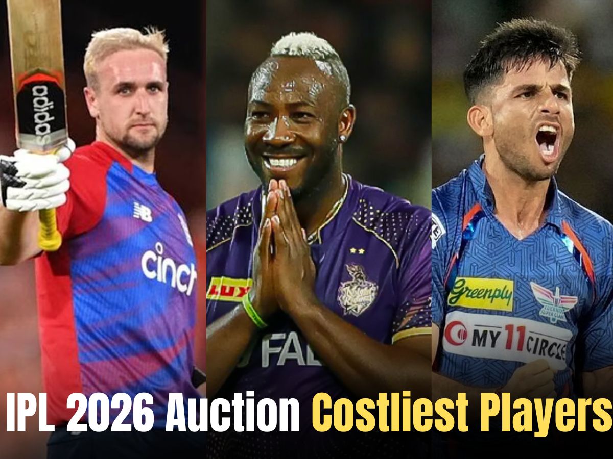 IPL 2026 Auction: Costliest Player