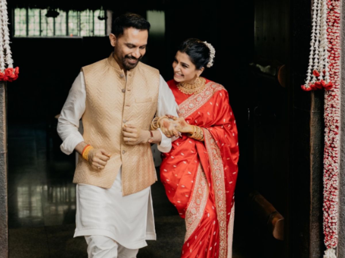 Samantha Prabhu-Raj Nidimoru Wedding Wedding Pics