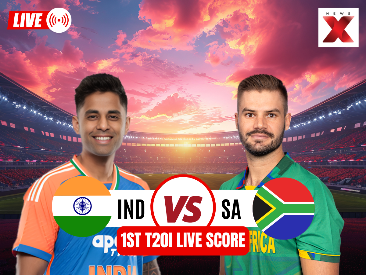 IND vs SA LIVE (Photo Credits: News X)