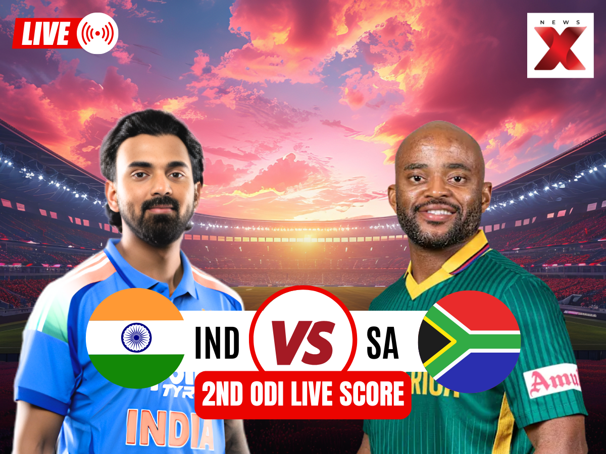 IND VS SA. (Image Credits: News X)