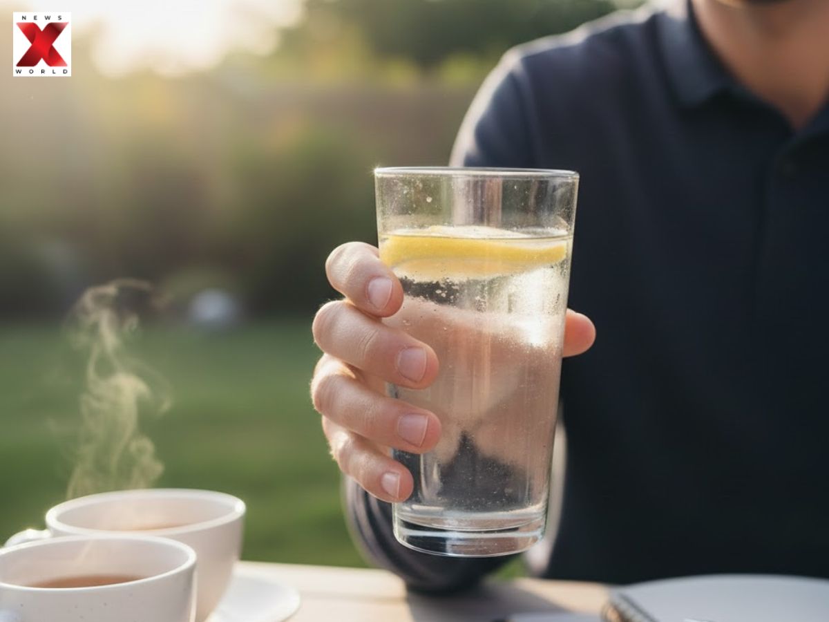 Replace the first cigarette with water