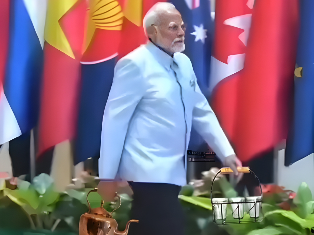 Congress’ Ragini Nayak sparks controversy with AI video of PM Modi as “chaiwala”; BJP calls it shameful and an insult to his background.