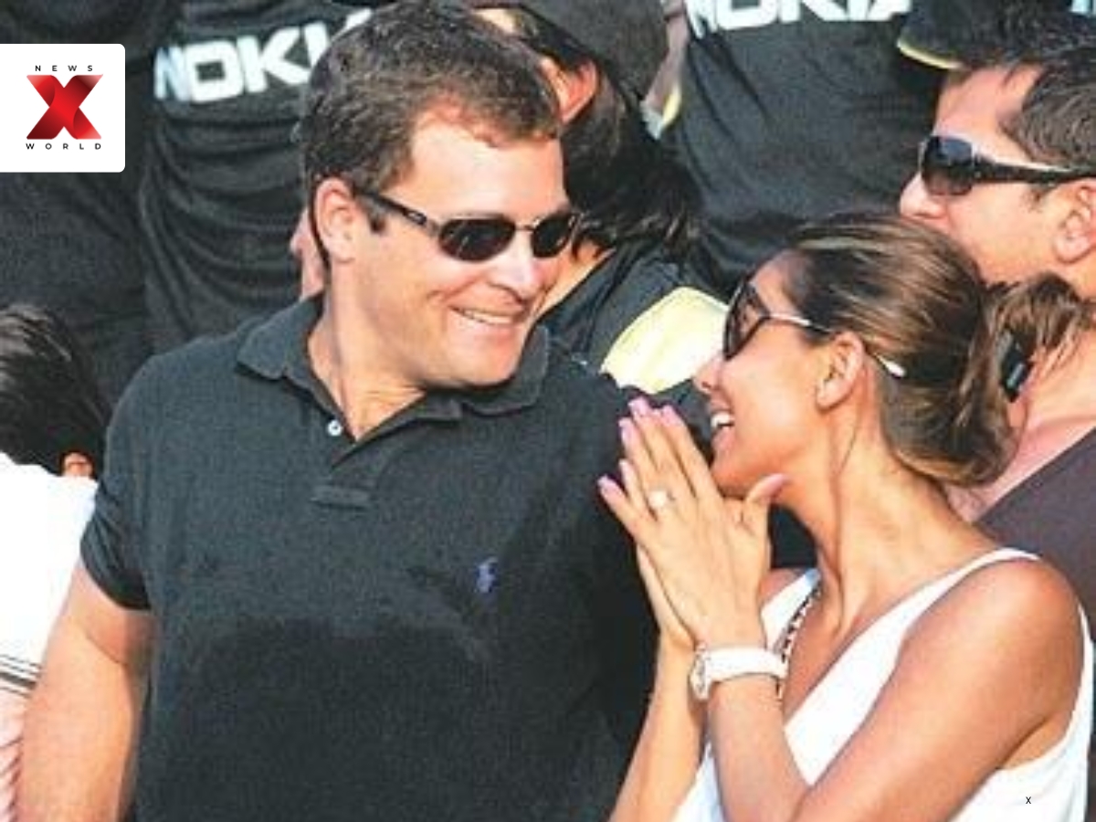 Rahul Gandhi & Veronique Cartelli