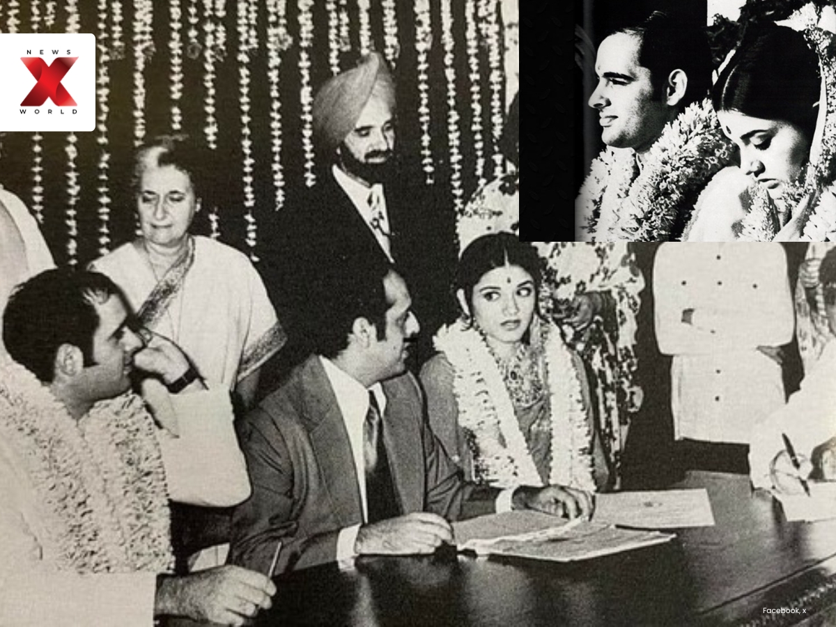 Sanjay Gandhi & Maneka Anand