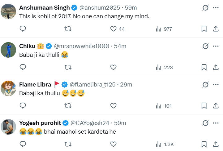 Viral Video: Virat Kohli Dances, Celebrates Quinton de Kock’s Wicket With ‘Baba Ji Ka Thullu’ Gesture But Fans Say, ‘It Is For Gautam Gambhir And Ajit Agarkar’