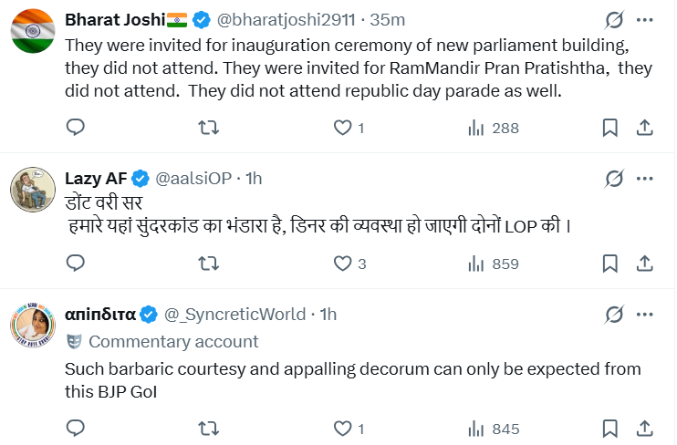 Top Opposition Leaders Including Rahul Gandhi, Kharge Not Invited To Presidential Banquet For Putin, But You Might See THIS Congress MP In Attendance