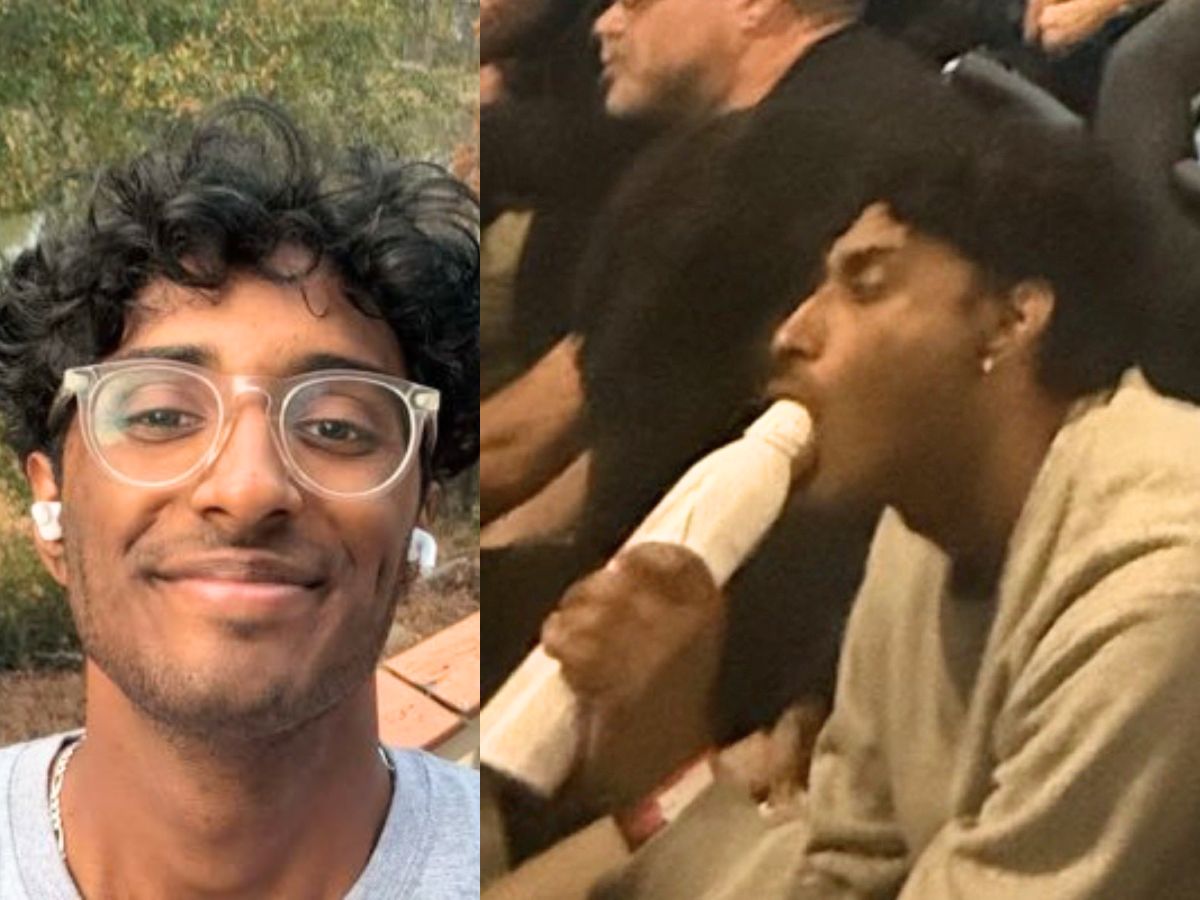 Vineeth Sendilraj, mocked online for drinking water during an xAI hackathon