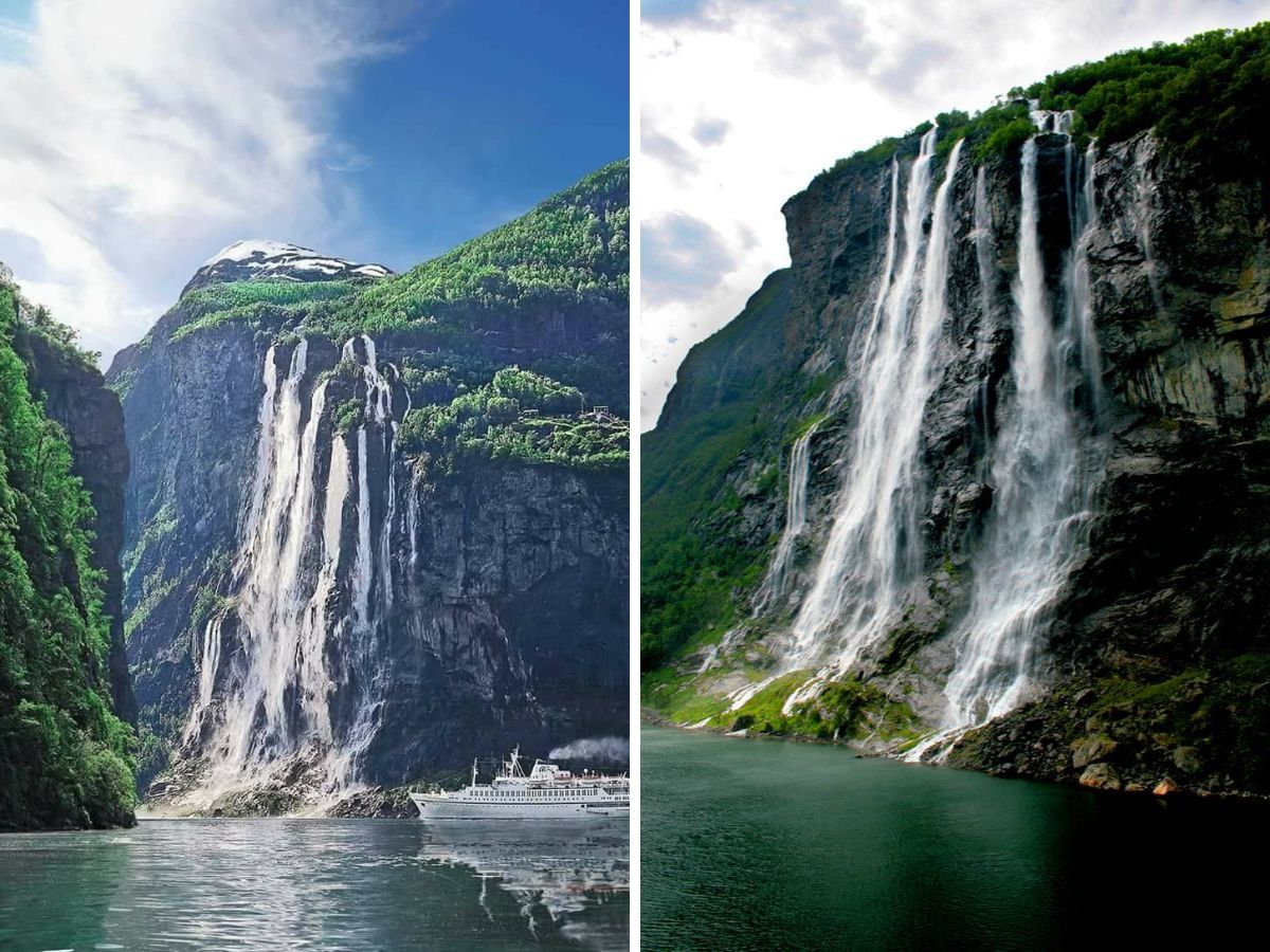 Seven Streams Flowing Side by Side