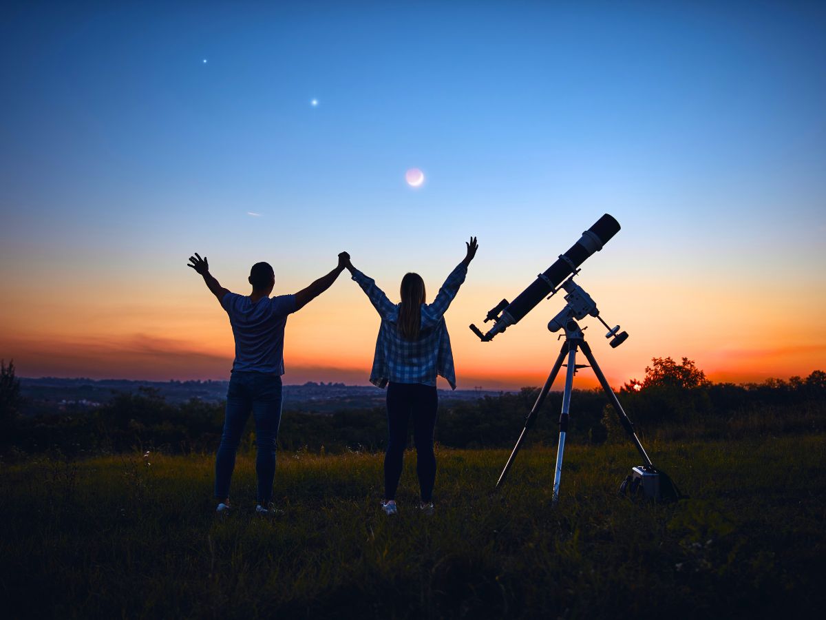 Stargazing Under a DIY Fairy Wonderland
