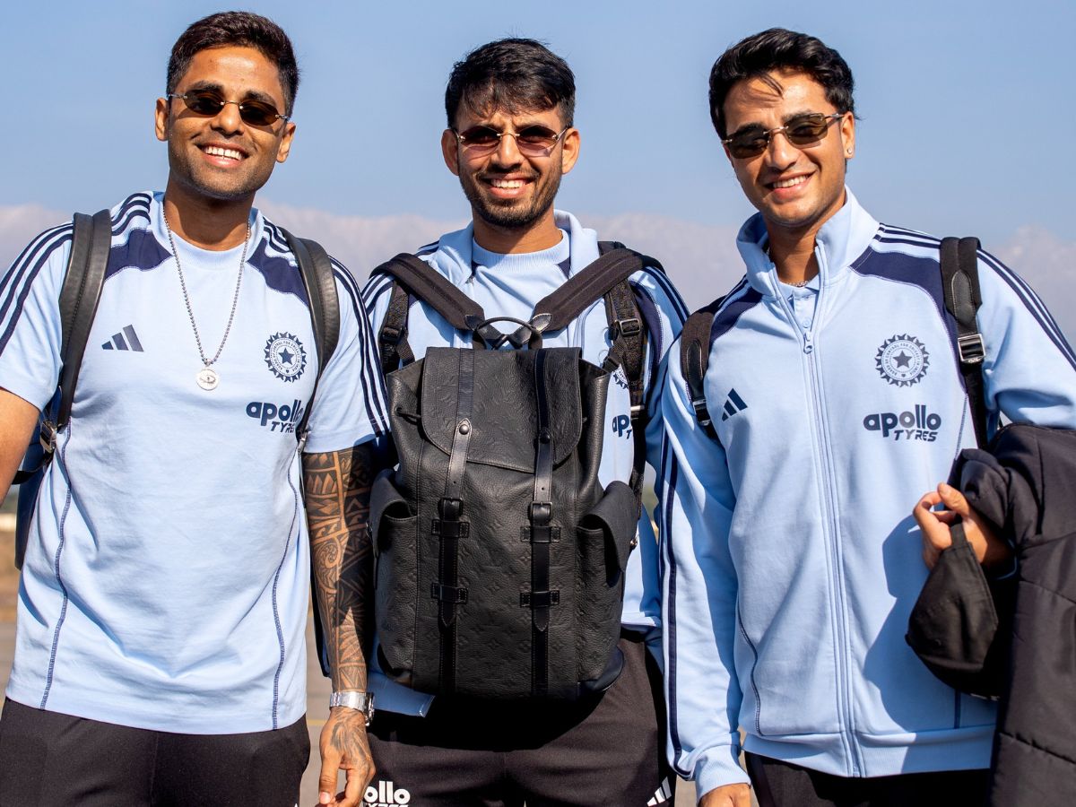 Suryakumar Yadav, Jitesh Sharma and Abhishek Sharma
