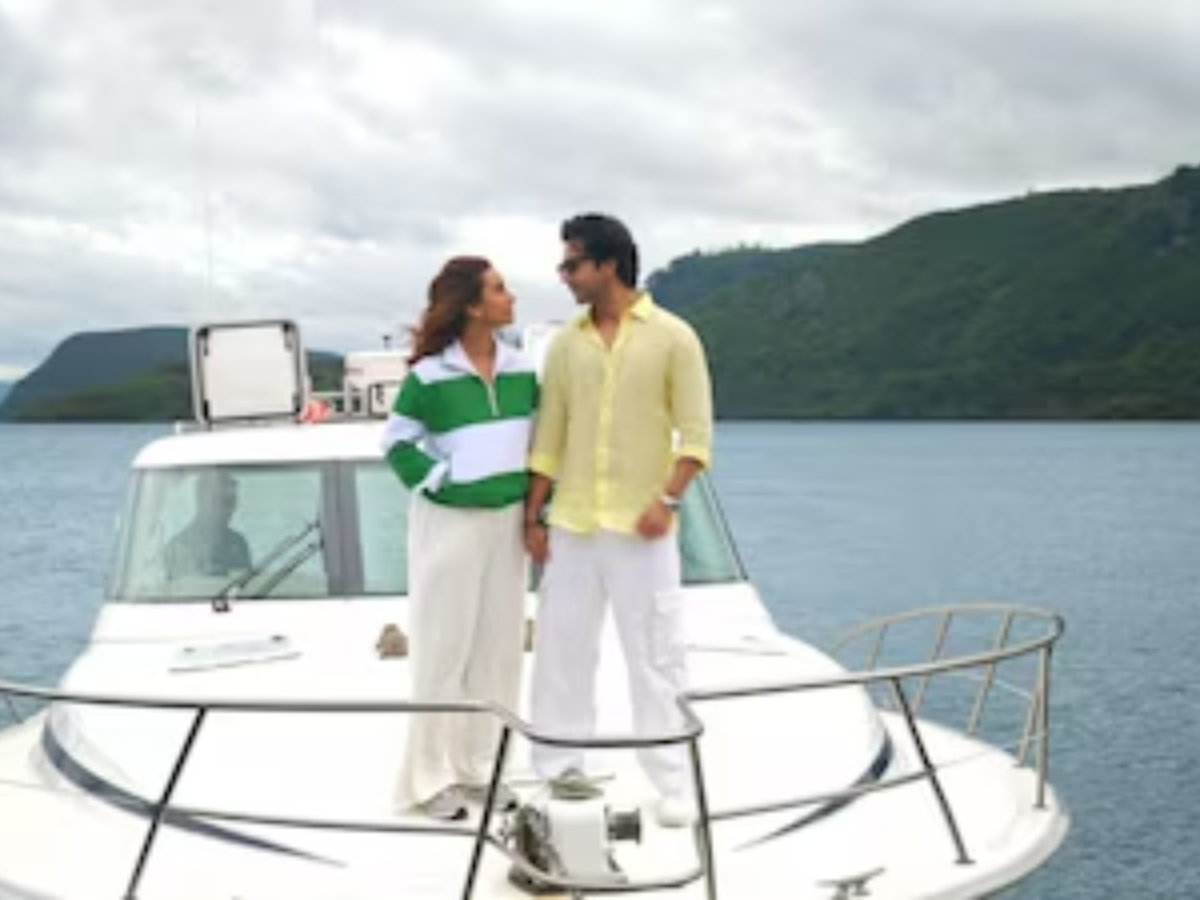 Rajkummar Rao and Patralekhaa Explored Auckland on a Yacht