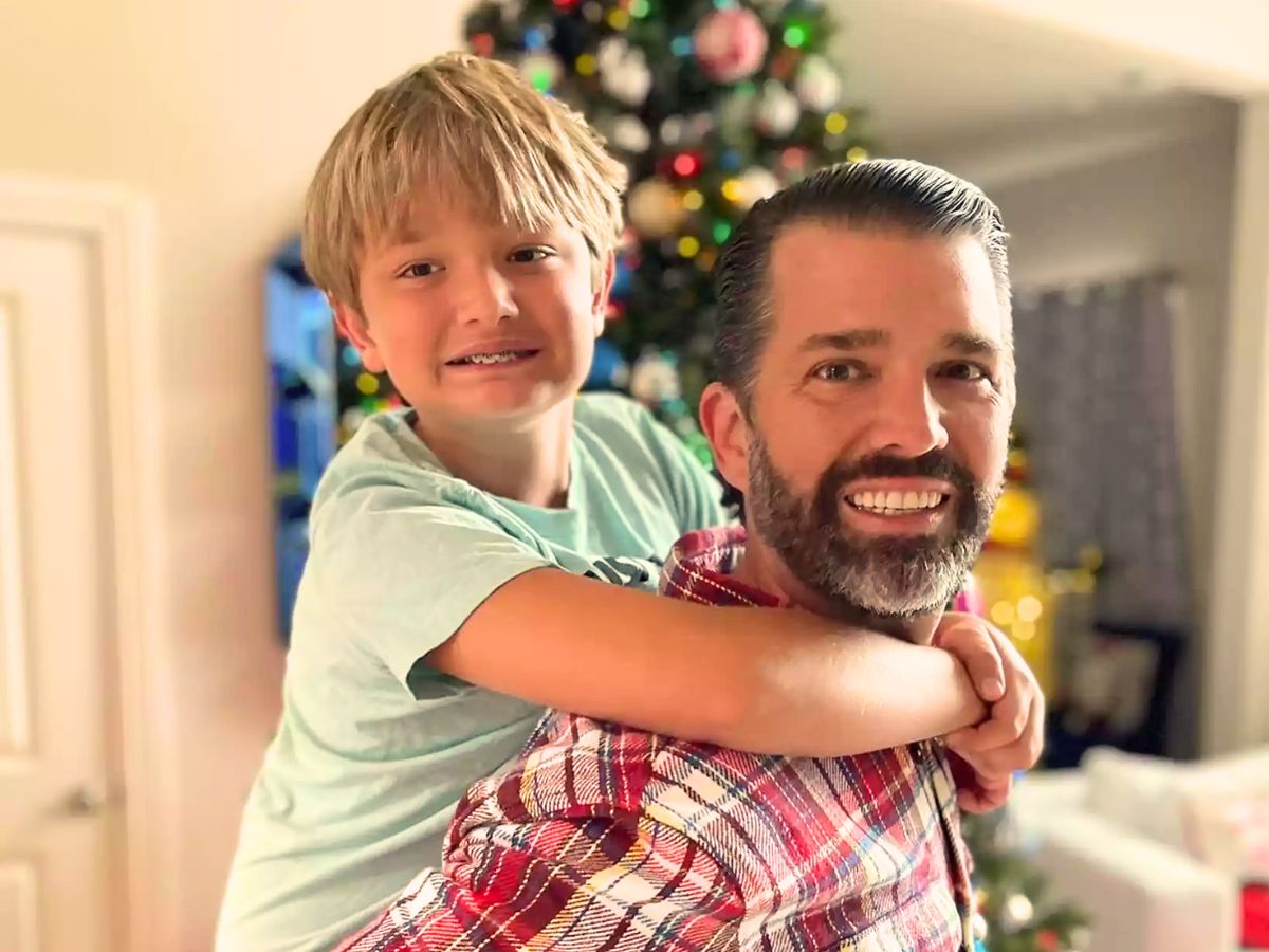 Tristan Milos Trump, the third child