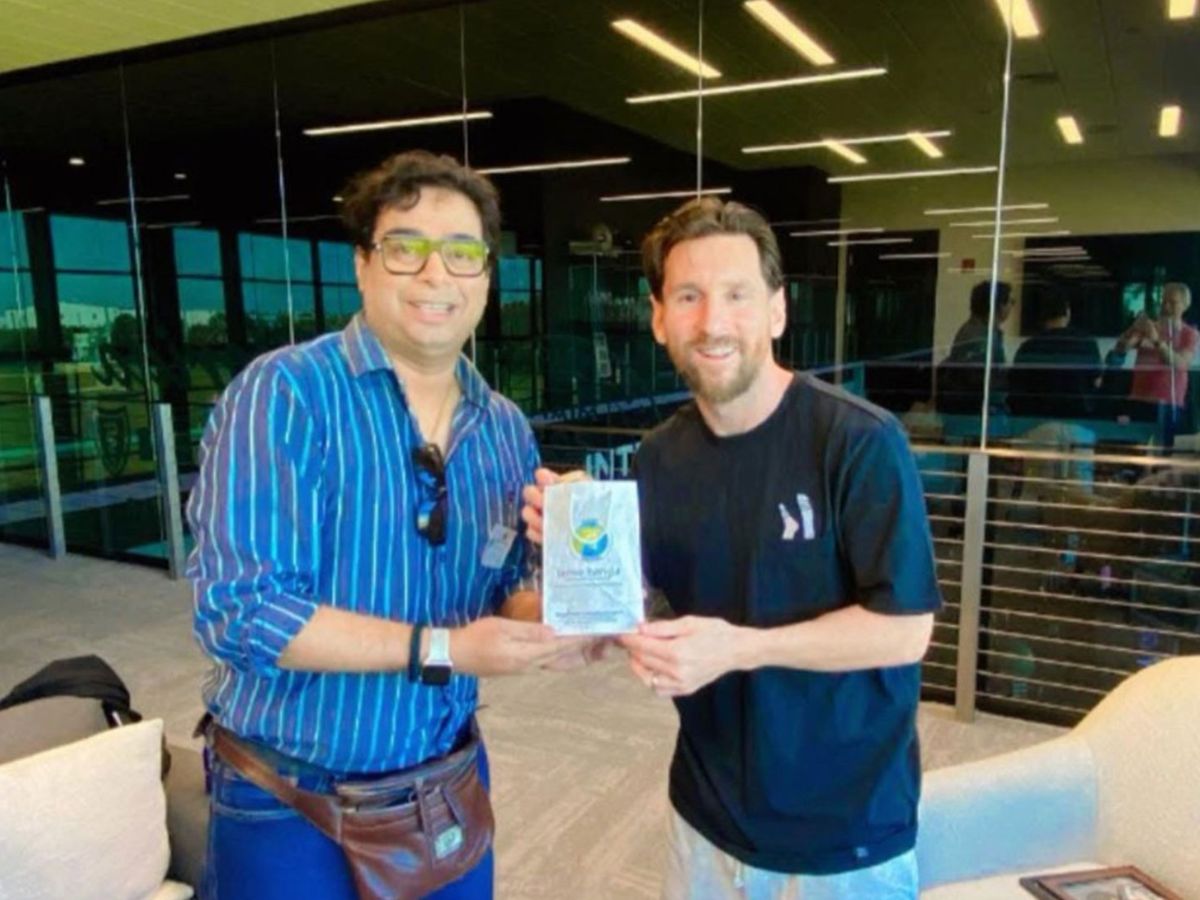 Lionel Messi's Salt Lake Stadium Event Organiser Satadru Dutta Arrested, More Details Awaited