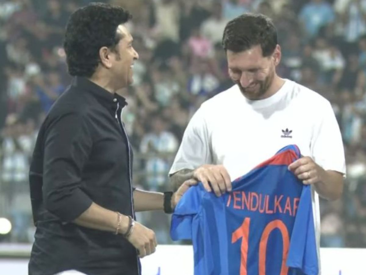 Lionel Messi Meets Sachin Tendulkar