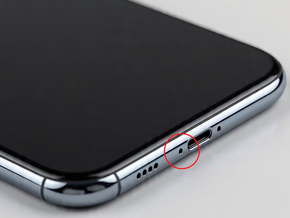 Why Your Smartphone Has That Tiny Hole Next To The Charging Port; It's Purpose May Surprise You