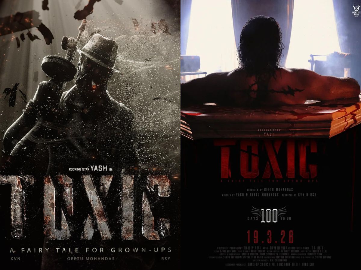 Countdown To 2026’s Major Release Begins: Kannada Star Yash’s ‘Toxic: A Fairy Tale For Grown-Ups’ New Poster Unveiled
