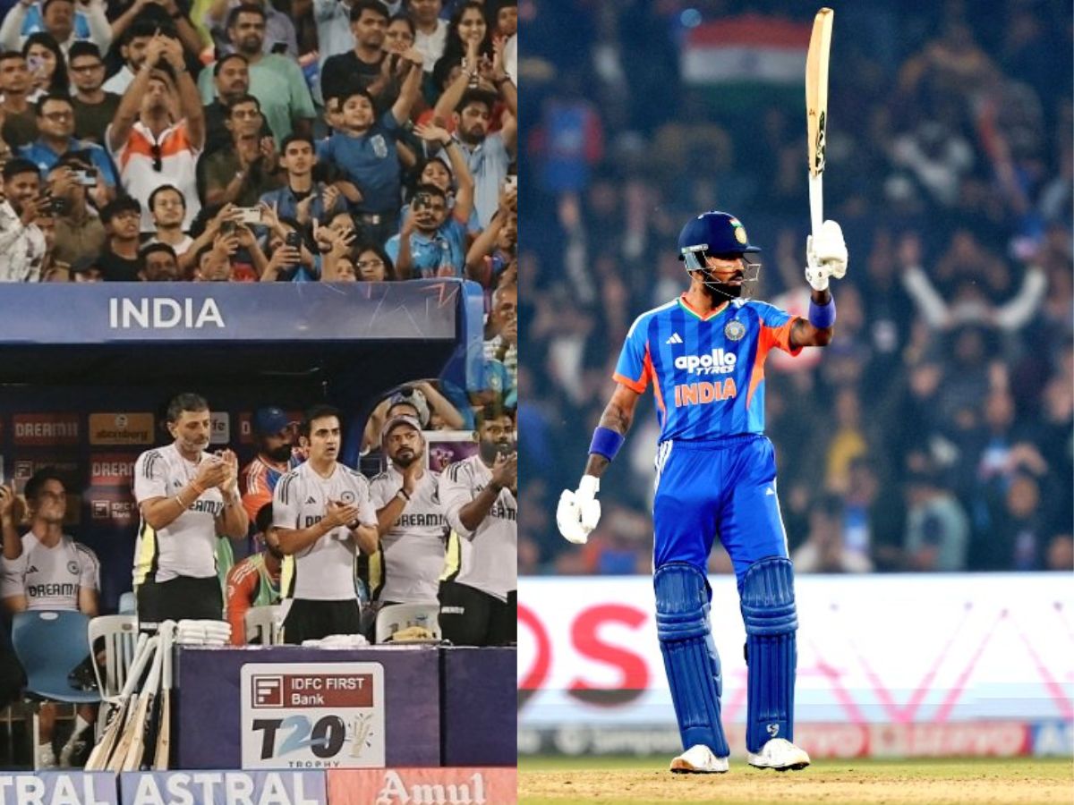 Gautam Gambhir Hails Hardik Pandya With Standing Ovation, Fans Say ‘He Literally Saved Him From Embarrassment’ After Sixes Century