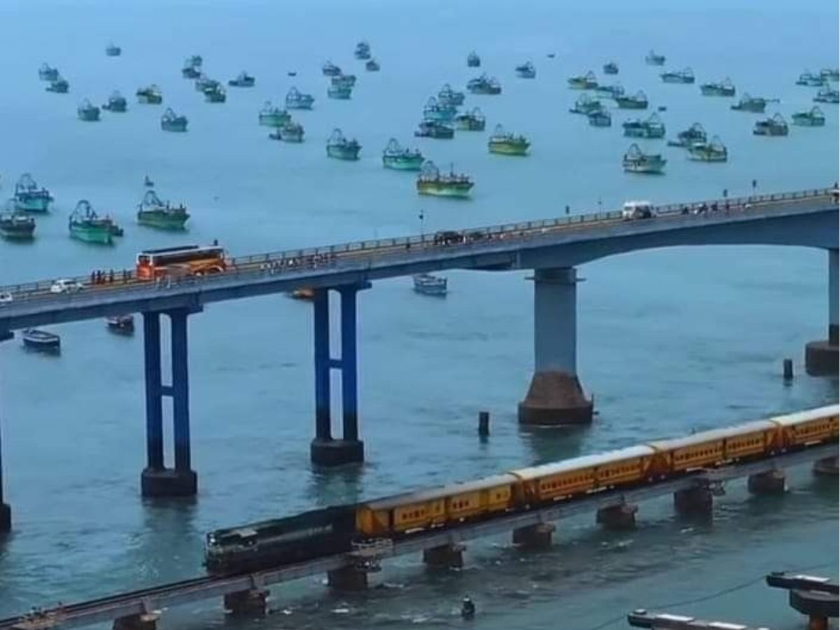 Mandapam to Rameswaram (Pamban Bridge)
