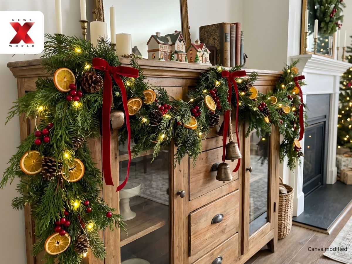 Traditional Christmas Setting Filled With Festive Charm