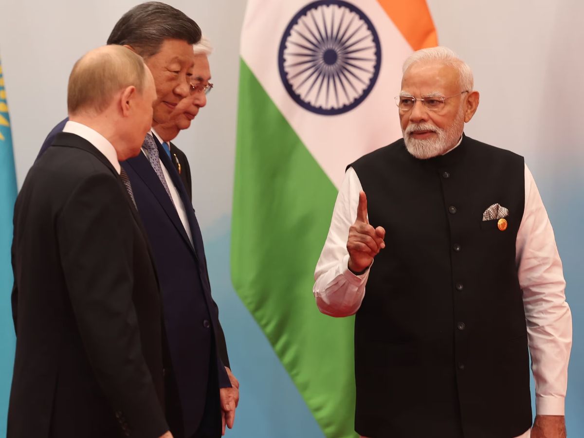 PM Narendra Modi At The SCO Summit