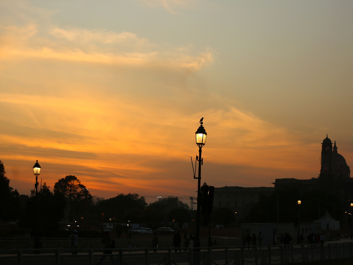 Final Sunset 2025, India, New Delhi (Image: ANI)