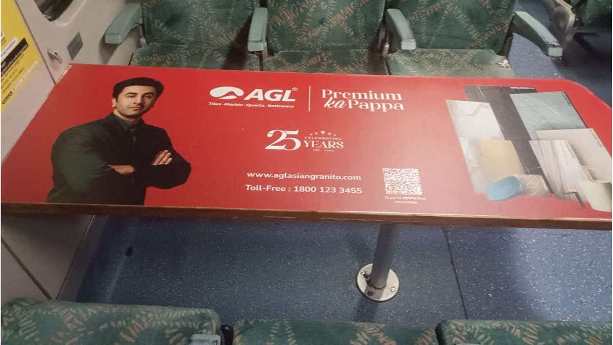 Asian Granito India Ltd. celebrates 25 years of legacy with strategic branding across premium trains