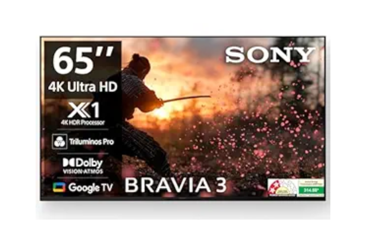 Sony BRAVIA 3 series 164 cm, credit Amazon