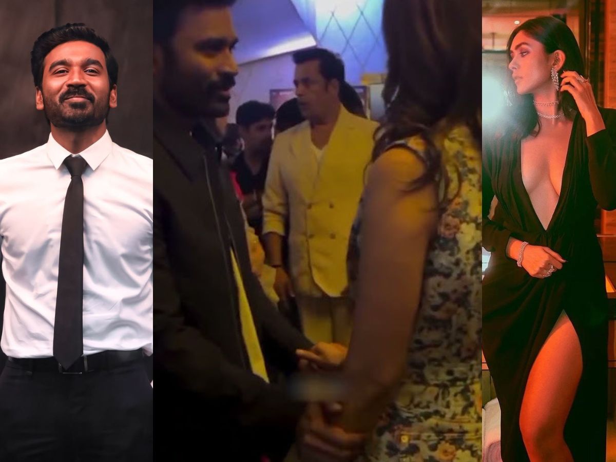 Dhanush and Mrunal Thakur Net Worth