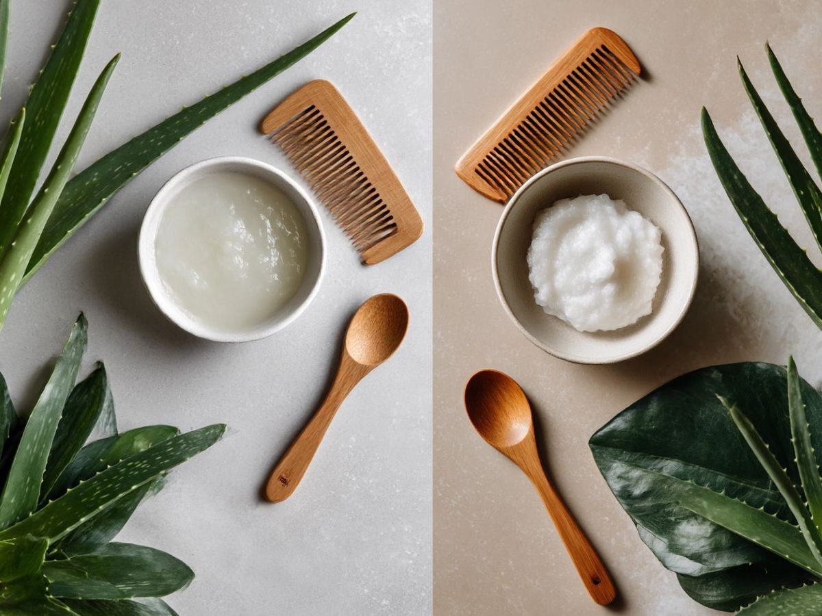 Aloe Vera & Curd Hair Mask