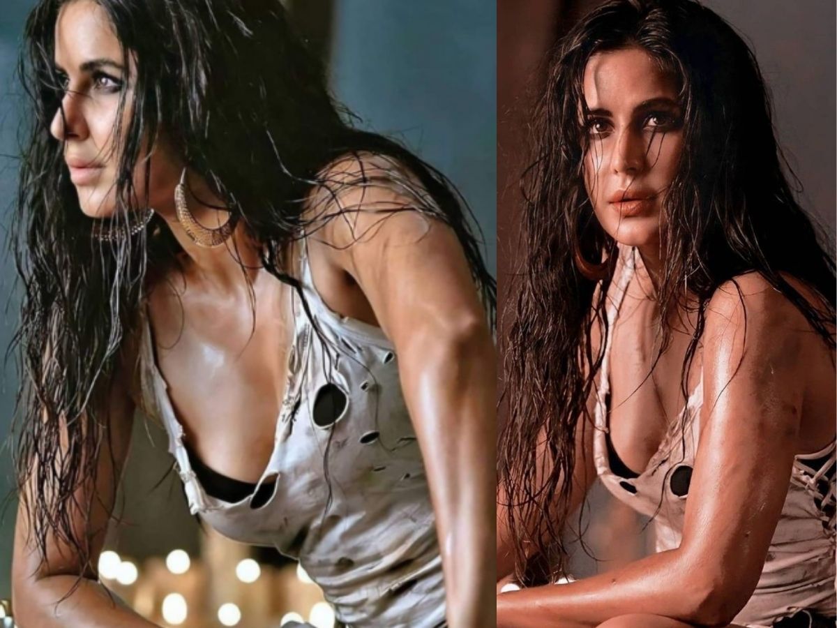 Katrina Kaif wet hair look